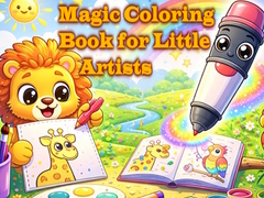Žaidimas Magic Coloring Book for Little Artists
