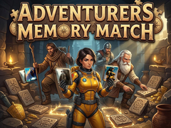 Žaidimas Adventurers Memory Match