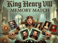 Žaidimas King Henry VIII Memory Match