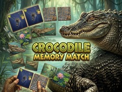 Žaidimas Crocodile Memory Match