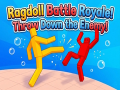 Žaidimas Ragdoll Battle Royale! Throw Down the Enemy!