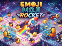 Žaidimas Emoji Moji Rocket