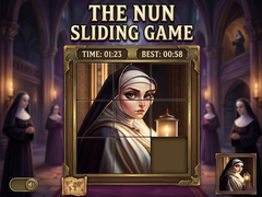 Žaidimas The Nun Sliding Game