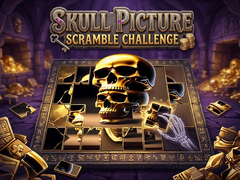Žaidimas Skull Picture Scramble Challenge