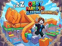 Žaidimas Obby Parkour: Sleeping Brainrots