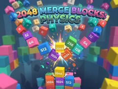 Žaidimas 2048 Merge Blocks: Physics