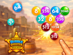 Žaidimas Number Bubble Shooter Wild West