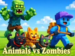 Žaidimas Animals vs Zombies
