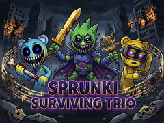 Žaidimas Sprunki Surviving Trio
