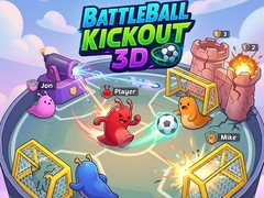 Žaidimas Battle Ball Kickout 3D