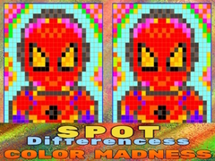 Žaidimas Spot the Differences Color Madness 