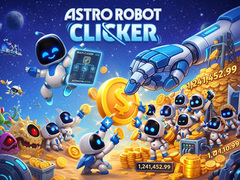 Žaidimas Astro Robot Clicker
