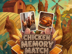 Žaidimas Chicken Memory Match