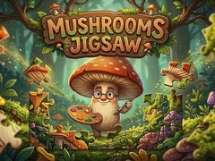 Žaidimas Mushrooms Jigsaw