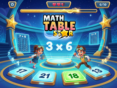 Žaidimas Math Table Star
