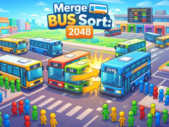 Žaidimas Merge Bus Sort: 2048