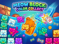 Žaidimas Meow Block: Color Collect