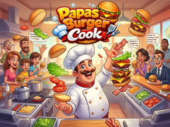 Žaidimas Papas Burger Cook