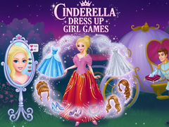 Žaidimas Cinderella Dress Up Girl Games