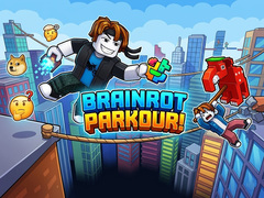 Žaidimas Obby: Brainrot Parkour!
