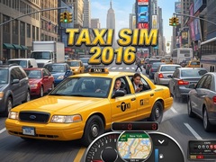 Žaidimas Taxi Sim 2016