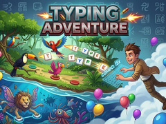 Žaidimas Typing Adventure