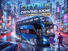 Žaidimas City Bus Driving game 2025