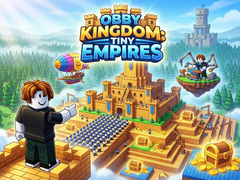 Žaidimas Obby Kingdom: Tiny Empires
