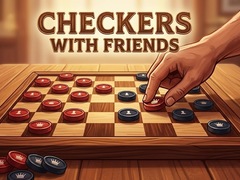 Žaidimas Checkers with Friends