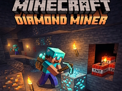 Žaidimas Minecraft Diamond Miner