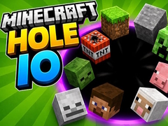 Žaidimas Minecraft Hole IO