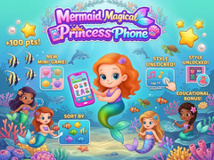 Žaidimas Mermaid Magical Princess Phone