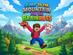 Žaidimas Jump to the Mountain for the Brainrots