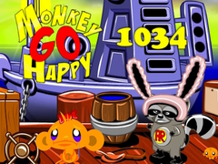 Žaidimas Monkey Go Happy Stage 1034