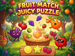 Žaidimas Fruit Match Juicy Puzzle