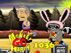 Žaidimas Monkey Go Happy Stage 1036