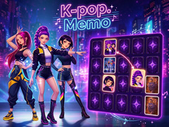 Žaidimas K-pop. Memo