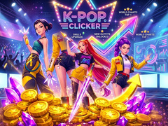 Žaidimas K-pop. Clicker