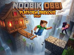 Žaidimas Noobik Obbi: Platform Parkour High