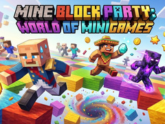 Žaidimas Mine Block Party World of Minigames
