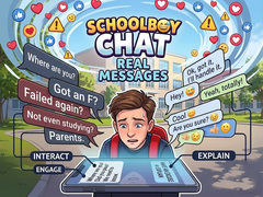 Žaidimas Schoolboy Chat: Real Messages