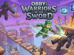 Žaidimas Obby: Warriors of The Sword