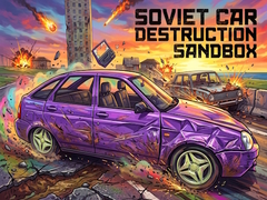 Žaidimas Soviet Car Destruction Sandbox