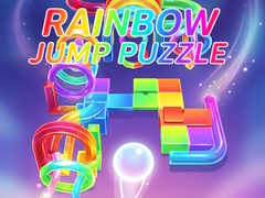 Žaidimas Rainbow Jump Puzzle