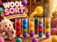Žaidimas Wool Sort Yarn Color Puzzle