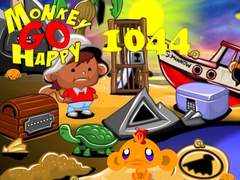 Žaidimas Monkey Go Happy Stage 1044