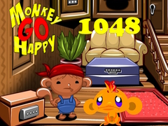 Žaidimas Monkey Go Happy Stage 1048