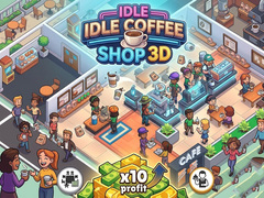 Žaidimas Idle Coffee Shop 3D