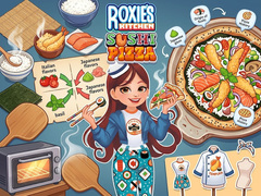 Žaidimas Roxie's Kitchen: Sushi Pizza