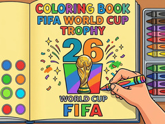 Žaidimas Coloring Book: FIFA World Cup Trophy